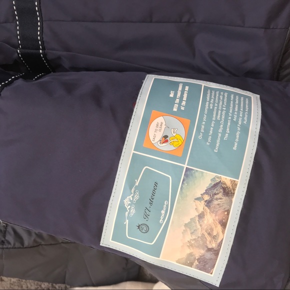 NWT Down Blazer Puffer Coat Men's - Picture 7 of 9